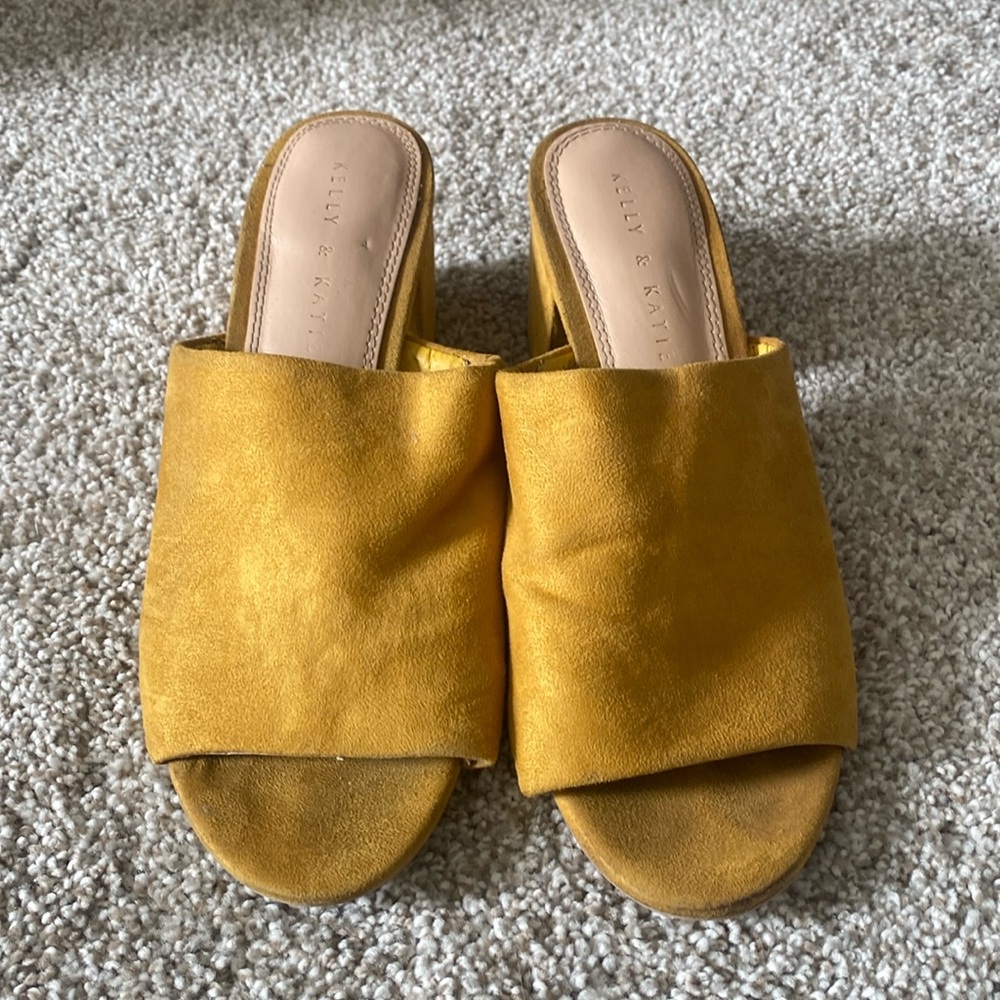 Yellow heels